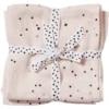 Done By Deer ™ Burp Doekje 2-pack Dream Y Dots Poeder