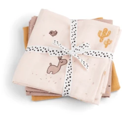 Done By Deer ™ Gaasluiers 3-Pack Lalee Roze 8 Done By Deer ™ Gaasluiers 3-Pack Lalee Roze -Kleine Wondertjes done by deer gaasluiers 3 pack lalee roze a341912 3