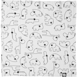 Done By Deer ™ Pucktuch 2-pack Small Tropics -Kleine Wondertjes done by deer pucktuch 2 pack small tropics a281261 2