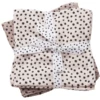 Done By Deer ™ Spit Towel 2-pack Happy Dots Poeder
