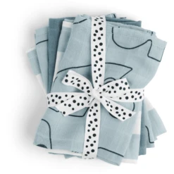 Done By Deer ™ Washandje 5-pack Hert Friends Blauw 6 Done By Deer ™ Washandje 5-pack Hert Friends Blauw -Kleine Wondertjes done by deer washandje 5 pack hert friends blauw a341907 2