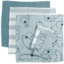Done By Deer ™ Washandje 5-pack Hert Friends Blauw 7 Done By Deer ™ Washandje 5-pack Hert Friends Blauw -Kleine Wondertjes done by deer washandje 5 pack hert friends blauw a341907 3