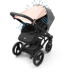 DOOKY Universal Cover Origami Zwaluw Roos -Kleine Wondertjes dooky universal cover origami zwaluw roos a396137 2