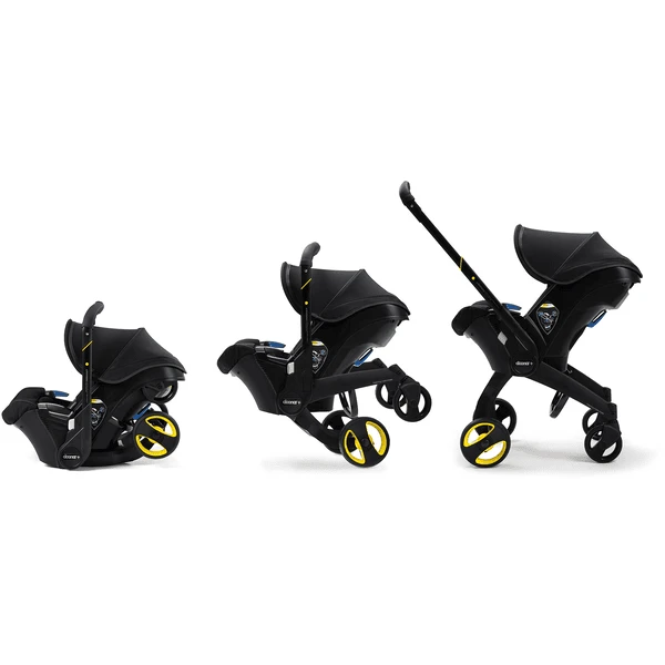 Doona Autostoel Midnight Edition Zwart Met Volledig Geïntegreerd Chassis 2 In 1 3 Doona Autostoel Midnight Edition Zwart Met Volledig Geïntegreerd Chassis 2 In 1 - Afbeelding 3