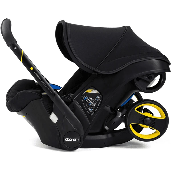 Doona Autostoel Midnight Edition Zwart Met Volledig Geïntegreerd Chassis 2 In 1 5 Doona Autostoel Midnight Edition Zwart Met Volledig Geïntegreerd Chassis 2 In 1 - Afbeelding 5