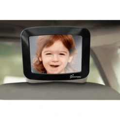 Dreambaby Dream Baby ® Grote Verstelbare Achterbank Autospiegel, Zwart -Kleine Wondertjes dream baby grote verstelbare achterbank autospiegel zwart a307272 3