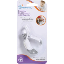 Dreambaby Dream Baby ® Nagelknipper Premium Met Vergrootglas -Kleine Wondertjes dream baby nagelknipper premium met vergrootglas a318448 3