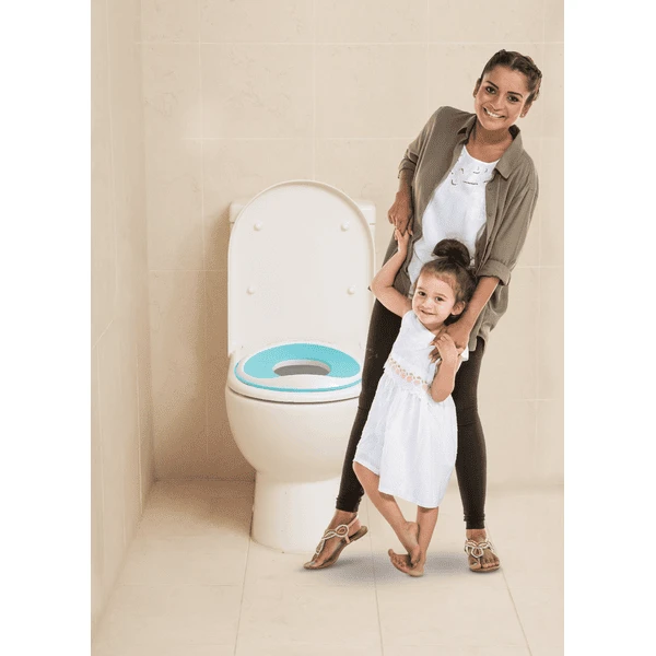 Dreambaby Dream Baby ® Toiletzitting Met Slanke Contouren In Aqua/wit 2 Dreambaby Dream Baby ® Toiletzitting Met Slanke Contouren In Aqua/wit - Afbeelding 2