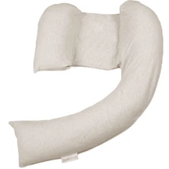 Dream Genii Zwangerschaps- En Borstvoedingskussen Beige Marl -Kleine Wondertjes dream genii zwangerschaps en borstvoedingskussen beige marl a368663 4