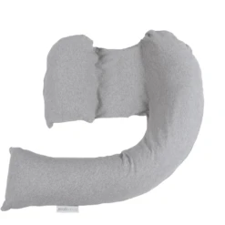 Dream Genii Zwangerschaps- En Borstvoedingskussen Grijs Marl -Kleine Wondertjes dream genii zwangerschaps en borstvoedingskussen grijs marl a368666 4