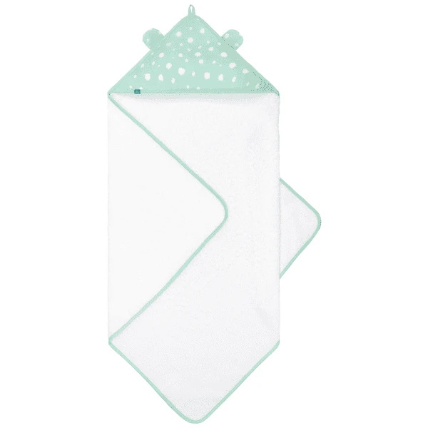 Emma & Noah Badhanddoek Met Kap Stippen Mint 80 X 80 Cm 1 Emma & Noah Badhanddoek Met Kap Stippen Mint 80 X 80 Cm