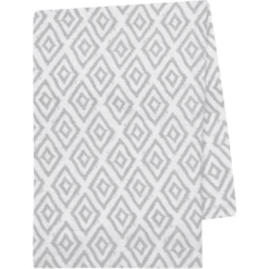 Emma & Noah Puck Doek Diamonds Grijs 120 X 120 Cm -Kleine Wondertjes emma amp noah puck doek diamonds grijs 120 x 120 cm a312745 2