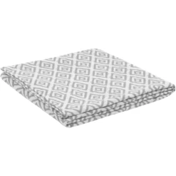 Emma & Noah Puck Doek Diamonds Grijs 120 X 120 Cm -Kleine Wondertjes emma amp noah puck doek diamonds grijs 120 x 120 cm a312745 3
