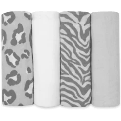 Emma & Noah Set Van 4 Mousseline Luiers -Kleine Wondertjes emma amp noah set van 4 mousseline luiers a347337 4