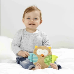 FEHN Kersenpitkussen Uil - Sleeping Forest -Kleine Wondertjes fehn kersenpitkussen uil sleeping forest a134695 3