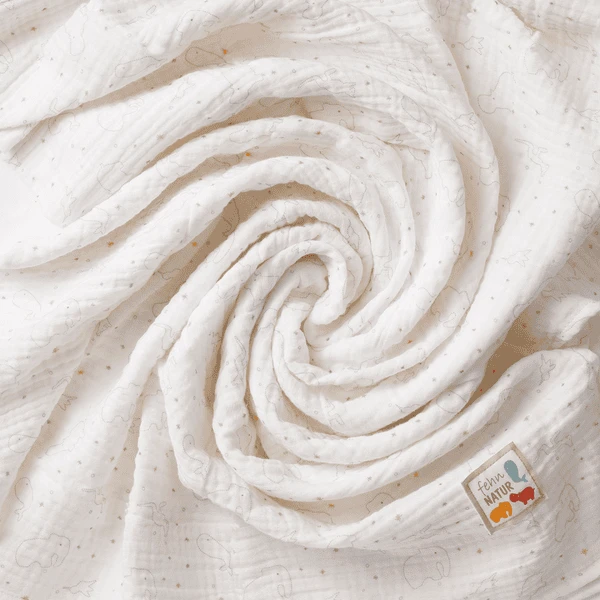 Fehn ® Mousseline Doeken Fehn NATURE 4 Fehn ® Mousseline Doeken Fehn NATURE - Afbeelding 4