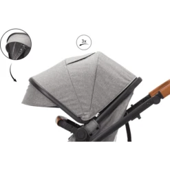 Fill Kinderwagen Set Panther Lichtgrijs Melange -Kleine Wondertjes fill kinderwagen set panther lichtgrijs melange a267521 4