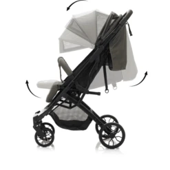 Fill Kinderwagen Style R Elite Olive Melange -Kleine Wondertjes fill kinderwagen style r elite olive melange a411205 3