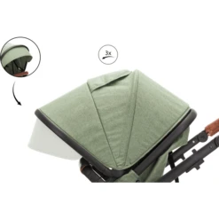 Fill Kinderwagenset Panther Elite Forrest Green Melange -Kleine Wondertjes fill kinderwagenset panther elite forrest green melange a299680 2