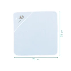 Fillikid Badcape Met Capuchon Lichtblauw -Kleine Wondertjes fillikid badcape met capuchon lichtblauw a348979 4