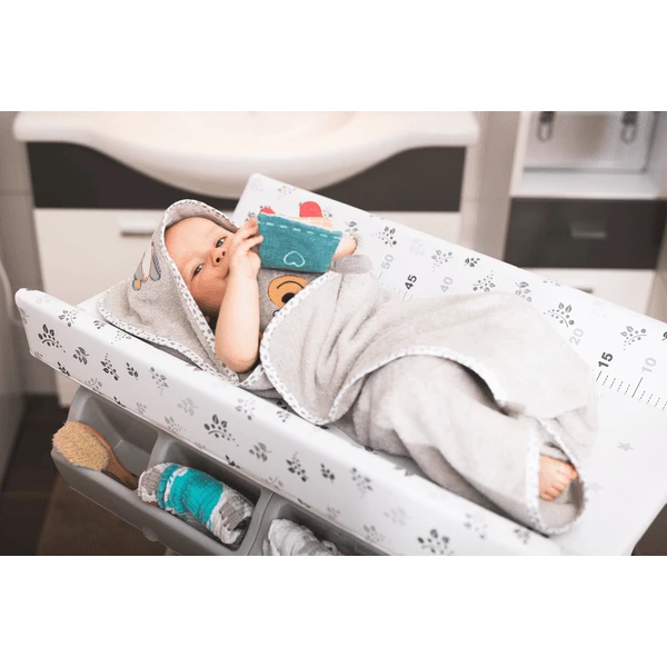 Fillikid Badcape Met Capuchon Mira Grijs 4 Fillikid Badcape Met Capuchon Mira Grijs - Afbeelding 4