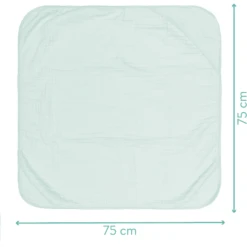 Fillikid Badhanddoek Met Kap Verde 75 X 75 Cm -Kleine Wondertjes fillikid badhanddoek met kap verde 75 x 75 cm a317450 4