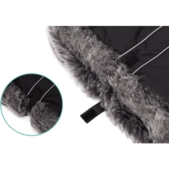 Fillikid Handwarmer Halifax Met Bont Zwart -Kleine Wondertjes fillikid handwarmer halifax met bont zwart a377031 3