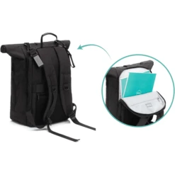 Fillikid Luier Rugzak Dublin Zwart -Kleine Wondertjes fillikid luier rugzak dublin zwart a317961 2