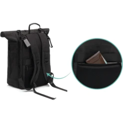 Fillikid Luier Rugzak Dublin Zwart -Kleine Wondertjes fillikid luier rugzak dublin zwart a317961 3