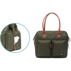 Fillikid Luiertas Oxford Donkergroen Gemêleerd -Kleine Wondertjes fillikid luiertas oxford donkergroen gemeleerd a377269 4