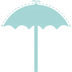 Fillikid Parasol Easy Fit Donkergrijs -Kleine Wondertjes fillikid parasol easy fit donkergrijs a234196 3