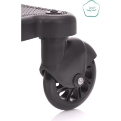 Fillikid Rijdplank Basic Inclusief Zitje Zwart -Kleine Wondertjes fillikid rijdplank basic inclusief zitje zwart a348781 4