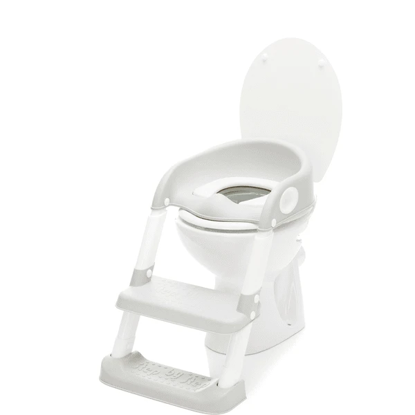 Fillikid Toilettrainer Grijs/wit, PVC Zitting 3 Fillikid Toilettrainer Grijs/wit, PVC Zitting - Afbeelding 3