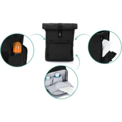 Fillikid Verander Rugzak Tokyo Zwart -Kleine Wondertjes fillikid verander rugzak tokyo zwart a366618 2