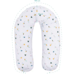 Fillikid Verpleegkussen Village White 190 Cm -Kleine Wondertjes fillikid verpleegkussen village white 190 cm a377003 3