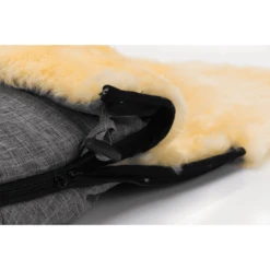 FILLIKID Voetenzak Lamsvacht Makalu Melange Lichtgrijs -Kleine Wondertjes fillikid voetenzak lamsvacht makalu melange lichtgrijs a279327 4