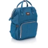 Fillikid Wikkel Rugzak Parijs Melange Jeansblau