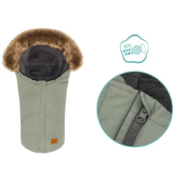 Fillikid Winter Voetenzak Lhotse Maat 0 Sage -Kleine Wondertjes fillikid winter voetenzak lhotse maat 0 sage a375702 3