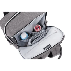 Fillikid Wisselende Rugzak Rome Lichtgrijs Gemêleerd -Kleine Wondertjes fillikid wisselende rugzak rome lichtgrijs gemeleerd a290535 3