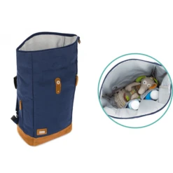 Fillikid Wrapping Rugzak Berlin Navy Melange -Kleine Wondertjes fillikid wrapping rugzak berlin navy melange a299328 4