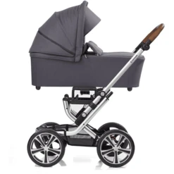 GESSLEIN Combi Kinderwagen F10 Air+, Antraciet / Patroon 7 GESSLEIN Combi Kinderwagen F10 Air+, Antraciet / Patroon -Kleine Wondertjes gesslein combi kinderwagen f10 air antraciet patroon a380363 2