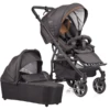 GESSLEIN Combi Kinderwagen F4 Air+, Bruin / Patroon