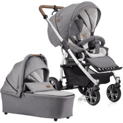 GESSLEIN Combi Kinderwagen F4 Air+, Claud / Sterren