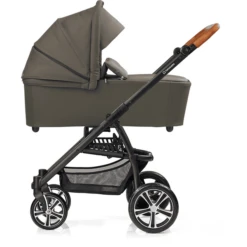 GESSLEIN Combi Kinderwagen F4 Air+, Olijf / Gebloemd -Kleine Wondertjes gesslein combi kinderwagen f4 air olijf gebloemd a380322 2