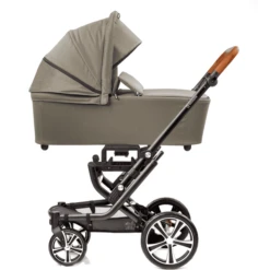 GESSLEIN Combi Kinderwagen F6 Air+, Kaki / Bloemen -Kleine Wondertjes gesslein combi kinderwagen f6 air kaki bloemen a380332 2