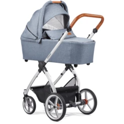 GESSLEIN Combi Kinderwagen FX4 Life, Ijsblauw Gevlekt / Ster -Kleine Wondertjes gesslein combi kinderwagen fx4 life ijsblauw gevlekt ster a379690 2