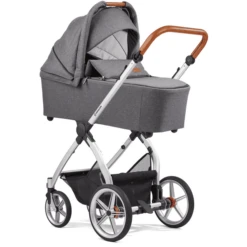 GESSLEIN FX4 Life Combi Kinderwagen, Gevlekt Grijs / Sterren -Kleine Wondertjes gesslein fx4 life combi kinderwagen gevlekt grijs sterren a378974 2