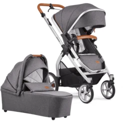 GESSLEIN FX4 Life Combi Kinderwagen, Gevlekt Grijs / Sterren
