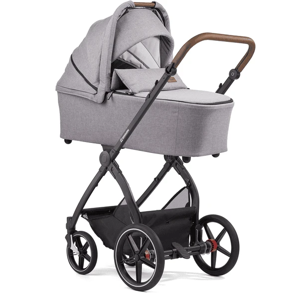 GESSLEIN FX4 Life Combi Kinderwagen, Lichtgrijs / Sterren 3 GESSLEIN FX4 Life Combi Kinderwagen, Lichtgrijs / Sterren - Afbeelding 3