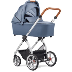 GESSLEIN FX4 Life Combi Kinderwagen, Medium Blauw / Palmboom -Kleine Wondertjes gesslein fx4 life combi kinderwagen medium blauw palmboom a379685 4